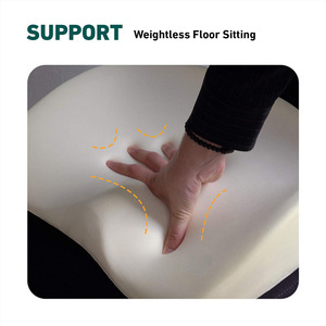 เบาะรองนั่งโยคะ ผ้าฝ้ายลินิน ซักได้ เบาะโซฟาเดี่ยว เบาะฟูกโยคะ พิลาทิส - Product Image 3