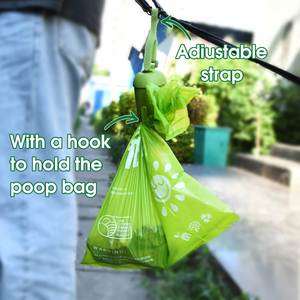 Custom Printed Pet Poop Bio Degradable Corn Starch <b>Compost</b> Waste <b>Bag</b> Set Biodegradable Compostable <b>Bags</b> for Dog - Product Image 4