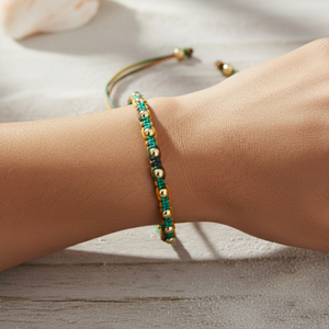 Pulsera <span class=keywords><strong>de</strong></span> la Suerte Go2boho, Chapada en Oro, Accesorios <span class=keywords><strong>de</strong></span> Joyería para Mujeres, Hombres <span class=keywords><strong>y</strong></span> Parejas, Regalos <span class=keywords><strong>de</strong></span> <span class=keywords><strong>Amistad</strong></span>, Verano, Playa, Surfista - Product Image 4