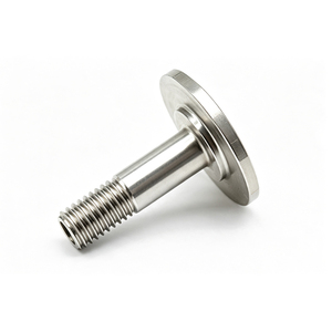 Pièces mécaniques de précision sur mesure en acier inoxydable usinées CNC : raccords filetés, écrous, accouplements d'arbre - Product Image 1