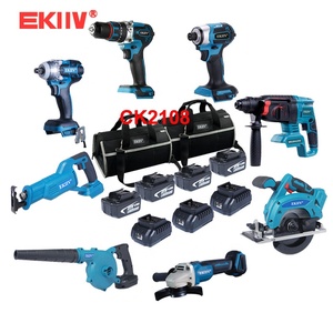 EKIIV Outil électrique sans fil professionnel 19 pièces pour une productivité accrue dans la construction et la rénovation CK2119 Ultimate tout-en-un - Product Image 4