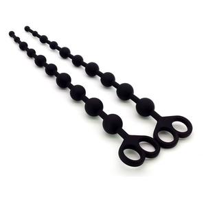 ألعاب جنسية سيليكون سحب حبة سيليكون سدادة شرجية طويلة <span class=keywords><strong>10</strong></span> حبات سحب طويلة سدادة شرجية - Product Image 1