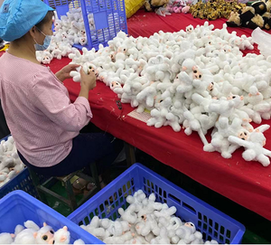 Peluche di Gufo <span class=keywords><strong>Blu</strong></span> Personalizzato all'Ingrosso, Giocattolo di Peluche a Forma di Gufo dagli Occhi Grandi, Giocattolo Morbido di Gufo Personalizzato - Product Image 6