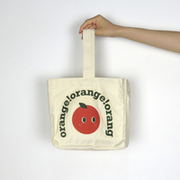 Sac fourre-tout réutilisable en toile écologique et recyclable personnalisé avec poignée longue