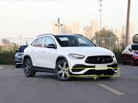 Lèvre avant en Fiber de carbone H247 pour Mercedes Benz GLA Class GLA200 GLA250 GLA35 AMG Sport Utility 4 portes 2020-2022