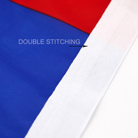 Drapeau Haïtien Personnalisé en Polyester 100% Imprimé par Sublimation, Grand Drapeau Soufflé, Livraison Rapide, Faible MOQ, Fournisseurs de Drapeaux