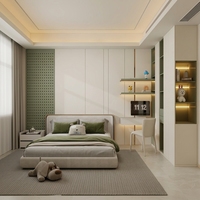 Armoire de chambre d'enfant avec bureau, mobilier moderne pour chambre d'enfant