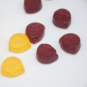 Bonbons gélifiés aux fruits, 100% jus de fruits, pectine, vitamine C, sucre, emballage en boîte, forme OEM, multicolores, dessin animé, vente en gros - Product Image 3