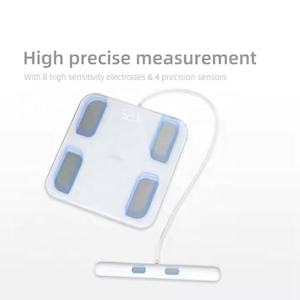 YY Composition de graisse corporelle salle de bain personnelle pesant Portable 8 points graisse intelligente <span class=keywords><strong>pas</strong></span> <span class=keywords><strong>cher</strong></span> humain électronique intelligent balance numérique - Product Image 3