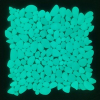 Recycelte Glas-Leuchtsteine, im Dunkeln leuchtende Glasmosaikfliesen für Wand- und Bodendekoration