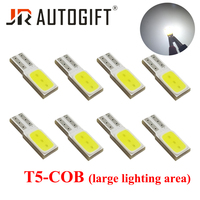Tablero de instrumentos de luz de cuña para tablero de coche, bombilla led COB T5 de 12v, 74, 17, 18, 37, 70, 2721
