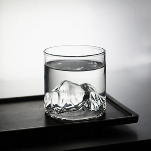 OEM <strong>Service</strong> 200ml Mountain Shape Inside <strong>Whisky</strong> Glass - Product Image 3