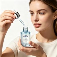 Sérum au cuivre GHK-Cu 1% avec acide hyaluronique et niacinamide – Réduit l'apparence des ridules – Soin de la peau