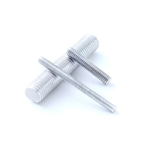 Customized Aluminum Alloy Threaded Rod Bar High Strength Custom Threaded Rod Fasteners