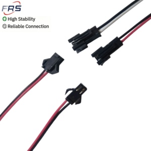 最受欢迎的 SM 2/3/4/5/6/7/8 针公对母连接器 PVC 硅胶电缆线束 - Product Image 3