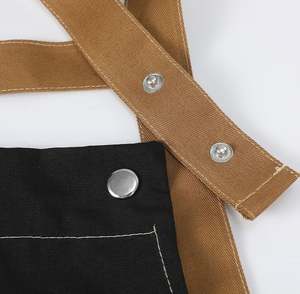 Tablier de fleuriste en coton épais unisexe, résistant aux taches, pour la cuisine, le jardinage, le travail, le barbier - Product Image 6