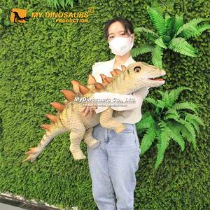 หุ่นมือไดโนเสาร์สเตโกซอรัส รุ่น HP-068 ของ MY DINO สำหรับเด็ก สวนสนุก น่ารัก เหมือนจริง - Product Image 5