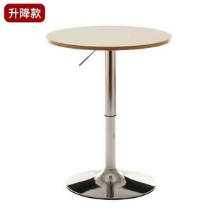 Table de bar à hauteur réglable, table de bar minimaliste en métal, tables de restaurant modernes, meubles de cuisine industriels, maison - Product Image 2