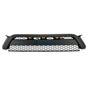 อุปกรณ์ตกแต่งภายนอกรถยนต์ MARVELAND กระจังหน้าสีดำด้านพร้อมไฟ LED สำหรับ TOYOTA 4RUNNER ปี 2012-2014 - Product Image 1