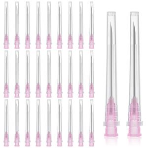 Agujas de Mesoterapia Veterinaria 18G38MM, Agujas Hipodérmicas Largas, Profesionales, Ecológicas, de Plástico Seguro y Acero Inoxidable - Product Image 1