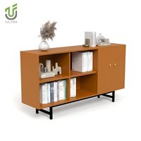 IULTRA Étagère de séparation de bureau moderne sur mesure, haute, autoportante, double face, design ouvert, cloison scolaire