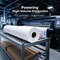 Rouleau de papier de transfert par sublimation sur mesure pour l'impression sur vêtements en polyester léger