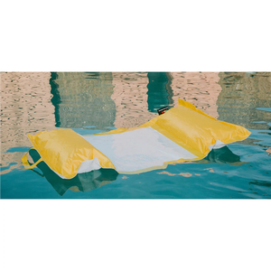 Sac de fèves flottant pour piscine extérieure en polyester portable personnalisé de haute qualité Chaise longue pouf pour piscine Flotteur pour hamac non rempli <span class=keywords><strong>EPS</strong></span> - Product Image 2