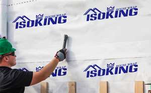 Membrane respirante imperméable ISOIKIN en PE/EPTFE pour l'extérieur, certifiée ISO, haute résistance, pour toitures et murs - Product Image 4