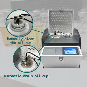 جهاز اختبار فقدان العزل الكهربائي الرقمي للزيوت الكهربائية من نوع PUSH، مجموعة اختبار تان دلتا لزيت العزل - Product Image 3