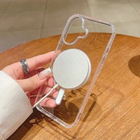 Coque en PC transparente magnétique antichoc et étanche pour iPhone 17 Série avec protection caméra – Vente en gros