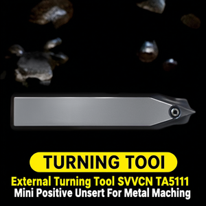 Herramienta de Torneado Externo SVVCN TA5111 Mini con Inserto Positivo para Mecanizado de Metales - Product Image 3