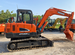 Mini pelle DX55 originale Doosan avec composants du moteur Yanmar, y compris le moteur de la pompe à engrenages PLC - Product Image 6