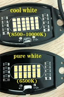 4,6,8,12 gousses 24w Ip68 roche lumière RVB multicolore APPLICATION BT contrôle de dessous de la carrosserie de voiture rvb a mené la lumière de roche