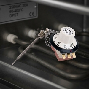 Termostato de China 250VAC 20A Precisión 60-400 ° Horno Eléctrico C DPST - Product Image 1