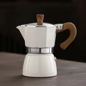 Portable Heated Safe Classical Coffee Sharing Pot Espresso Moka Coffee Maker