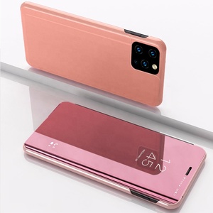 ¡Producto en oferta! con tapa de espejo para iPhone 11 Pro Max de piel sintética, delgada para móvil para iPhone 11 Pro Max - Product Image 2