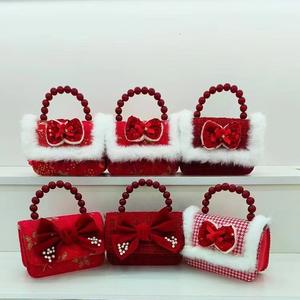 ถุงเงินกันน้ำแฟชั่น PU ปีใหม่สำหรับเด็กผู้หญิงกระเป๋าเป้สะพายหลังคาดลำตัวเจ้าหญิง - Product Image 4