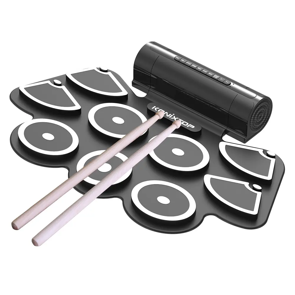 Battery Operated Musical Drum Sets Professional Percussion Pro Drum Pad Electronic Keyboard drum kit