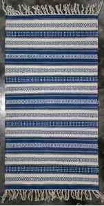 Tapis d'intérieur modernes faits à la main en coton tissé de haute qualité, écologiques, antidérapants, lavables, avec des motifs personnalisés - Product Image 2