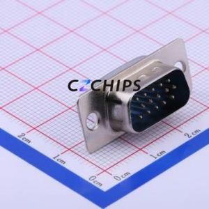 DS1035-15MUNSiSS D-Sub/VGA Connector Connector High Density D-Sub Male 15P Solder Wire Type - Product Image 1