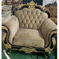 Canapé de style français de luxe, classique européen de haute qualité, coussin royal français, causeuse, ensemble de canapé en bois sculpté de style français