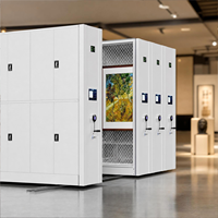 Estanterías Móviles de Alta Densidad Personalizadas, Compactador Deslizante de Acero, Archivador para Biblioteca, Gabinete de Almacenamiento para Oficina, Estantería para Escuela