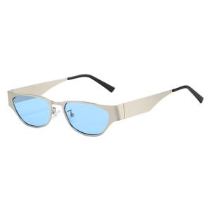 Lunettes de soleil œil de chat à monture complète UV400 pour femmes, style rétro, protection solaire, mode adulte - Product Image 5