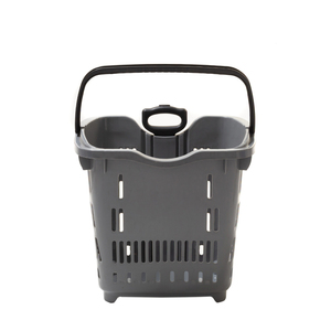 Panier <span class=keywords><strong>de</strong></span> <span class=keywords><strong>courses</strong></span> remorquable YL-<span class=keywords><strong>6</strong></span> robuste et durable avec <span class=keywords><strong>roues</strong></span>, en plastique pour supermarché, <span class=keywords><strong>chariot</strong></span> <span class=keywords><strong>de</strong></span> <span class=keywords><strong>courses</strong></span> avec poignée - Product Image 1