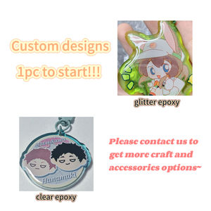 Clip mémo en acrylique Kawaii, adorable et de haute qualité, en plastique, multifonctionnel, pour filles et étudiants, idéal pour les feuilles de <span class=keywords><strong>test</strong></span>. - Product Image 6