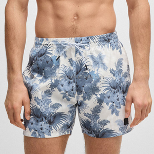 <span class=keywords><strong>Shorts</strong></span> de Playa Casuales Personalizados al por Mayor, Elásticos, Transpirables e Impermeables para Hombre, <span class=keywords><strong>Shorts</strong></span> de <span class=keywords><strong>Surf</strong></span> con Estampado - Product Image 1