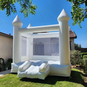 GMY Inflables, <span class=keywords><strong>Alquiler</strong></span> de Brincolines para Fiestas Comerciales, Brincolín Pequeño Blanco para Niños Pequeños - Product Image 1