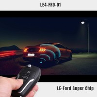[5 pièces/ensemble] pour LE4-FRD-01 pour Super Chip (4 boutons pliables) Matériel ABS de haute qualité Garantie de 3 mois Super télécommande
