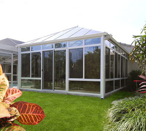 Lehnen, um wintergarten wintergarten made in china kommerziellen gewächshaus mit isoliert wintergarten dach panels - Product Image 2