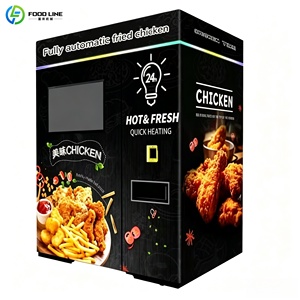 Distributeur automatique de nourriture chaude personnalisable, frites, hamburgers, pour opportunités commerciales - Product Image 6